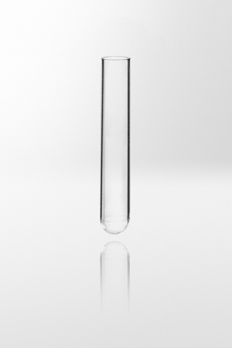 Nerbe Plus Test tube PS, round bottom, 9ml, Ø16x65 mm, transparent, max. RCF 3.000g, 2000/Case