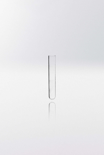 Nerbe Plus Test tube PS, round bottom, 11ml, Ø16x95 mm, transparent, moulded rings, max. RCF 3.000g, 2500/Case