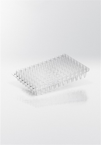 Nerbe Plus PCR-plate PP, 96x0,2ml, elevated wells, non-skirted, highly transparent (100 pcs)