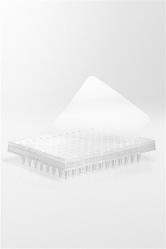 Nerbe Plus Adhesive sealing film, for plates with raised rim, 50µm, qPCR