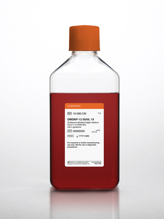 Corning® 1L DMEM (Dulbecco’s Modified Eagle’s Medium)/Hams F-12 50/50 Mix with L-glutamine