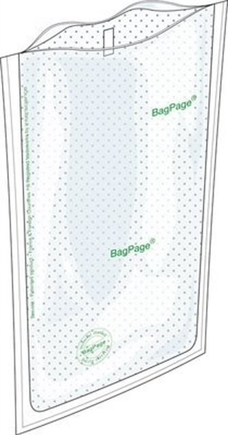 BagPage +400 microperforated filter blender bag with a full surface non-woven filter