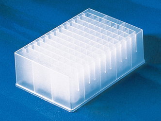 Corning® 96-well Clear V-Bottom 2 mL Polypropylene Deep Well Plate, 5 per Bag, Sterile