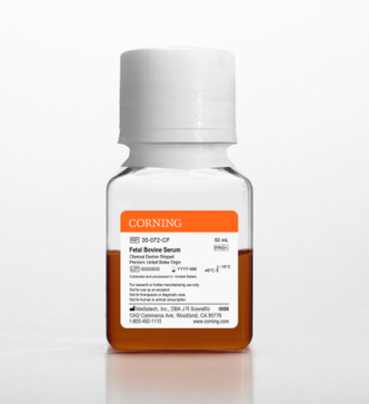 Corning® Fetal Bovine Serum, 50 mL, Premium, United States Origin (Charcoal Dextran Stripped)