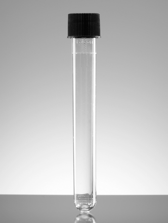 Falcon® 16 mL Round Bottom Polystyrene Test Tube, with Screw Cap, Sterile, 125/Pack, 1000/Case