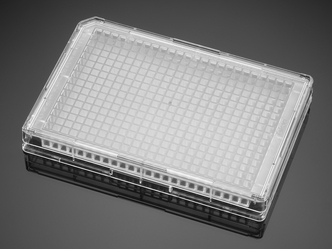 Corning® BioCoat™ Poly-D-Lysine 384-well Clear Flat Bottom TC-treated Microplate, with Lid, 5/Case