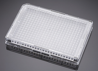 Corning® BioCoat™ Collagen I 384-well Clear Flat Bottom TC-treated Microplate with Lid, Sterile, 5/Pack, 50/Case