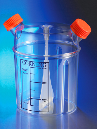 Corning® 3L Disposable Spinner Flask, Vent Cap, Sterile