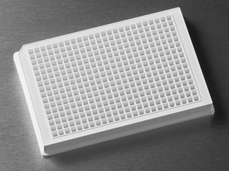 Corning® 384-well Low Volume White Round Bottom Polystyrene Not Treated Microplate, 10 per Bag, without Lid, Nonsterile