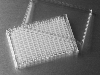 Corning® 384-well Clear Flat Bottom Polystyrene Not Treated Microplate, 25 per Bag, without Lid, Nonsterile