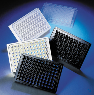 Corning® 96-well White Flat Bottom Polystyrene Not Treated Microplate, 25 per Bag, without Lid, Nonsterile