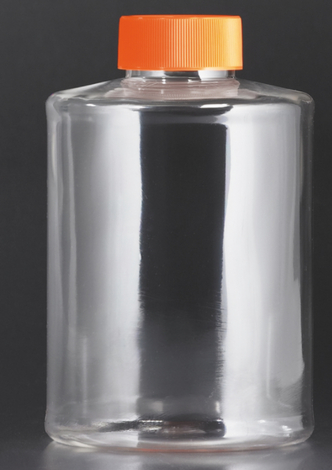Corning® 490cm² Polystyrene Roller Bottle with Plug Seal Cap, 2 per Bag, 40 per Case
