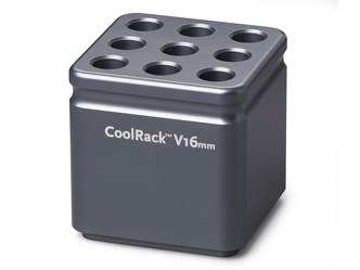 Corning® CoolRack V16, Holds 9x16x100mm Blood Tubes