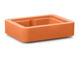 Extension Collar for Corning® CoolBox™ 2XT, Orange
