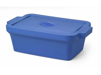 Corning® Ice Pan, Rectangular with Lid, Midi, 4L, Blue