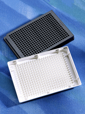 Corning® 384-well Low Volume White Round Bottom Polystyrene NBS Microplate, 10 per Bag, without Lid, Nonsterile