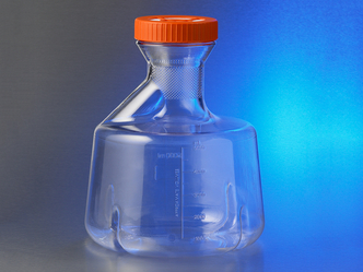 Corning® 5L Baffled Polycarbonate Erlenmeyer (Fernbach Design) Flask with Vent Cap