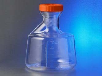 Corning® 5L Polycarbonate Erlenmeyer (Fernbach Design) Flask with Vent Cap