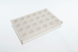 CulturPlate-24, White Opaque 24-well Microplate, Sterile and Tissue Culture Treated