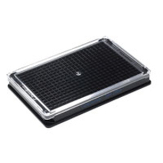 CellCarrier-384 Ultra Microplates, tissue culture treated, black, 384-well with lid