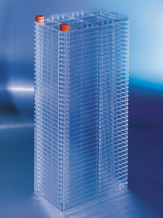Polystyrene CellSTACK® - 40 Chamber with Vent Caps, 2 per Case