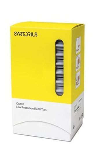 Sartorius Optifit Tip LowRetention, 0.5-200µl, Refill tower (10x96)