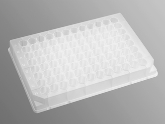 Axygen® 96-well Clear Round Bottom 550 µL Polypropylene Deep Well Plate, 10 per Pack, Sterile