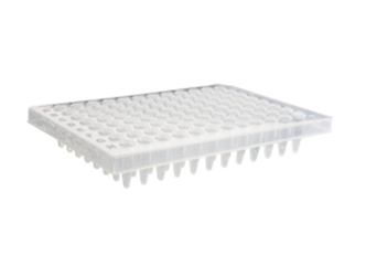 Axygen® 96-well Automation Compatible Polypropylene PCR Microplate, Half Skirt, Clear, Nonsterile
