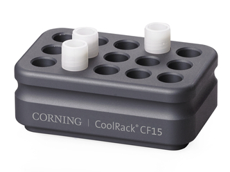Corning® CoolRack CF15, Holds 15 Cryogenic Vials or FACS Tubes