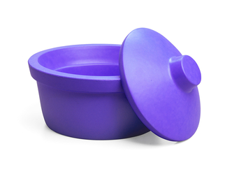 Corning® Ice Bucket with Lid, Round, 2.5L, Purple