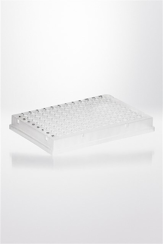 Nerbe Plus PCR-plate PP, 96x0,2ml, full-skirted, low profile highly transparent, np pcr ready, max. RCF6.000g autocl. up to 121°C, CE/IVD