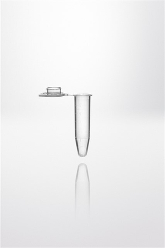 Nerbe Plus 5 mL PP Microcentrifuge Tube with snap cap, sterile R, 200/Pack, 4000/Case