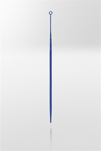 Inoculating loop/needle PS, 10µl, rigid, Ø4x200 mm, 20pcs/peel-pack