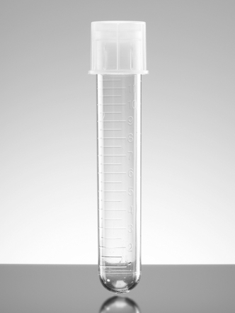 Falcon® 14 mL Round Bottom Polystyrene Test Tube, with Snap Cap, Sterile, 125/Pack, 1000/Case