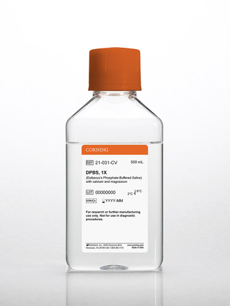 Corning® Dulbecco’s Phosphate-Buffered Saline, 1X without calcium and magnesium