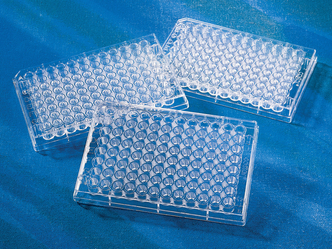 Corning® 96-well Clear Round Bottom TC-treated Microplate, 25 per Bag, without Lid, Sterile