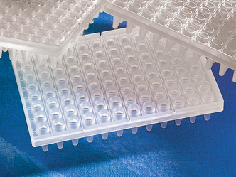 Corning® Thermowell™ 96-well Polypropylene PCR Microplate, Natural, Nonsterile